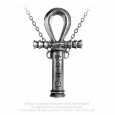 Přívěsek Alchemy Gothic - Ankh of the Dead