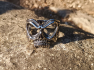 OCELOVÝ PRSTEN LEBKA Skull Mask  