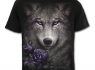 Unisex Tričko Spiral Vlčí růže WOLF ROSES TR426698  