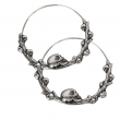 Náušnice chirurgická ocel Lebky - SKULLS  