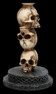 Svícen Skull column  