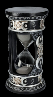 Přesýpací hodiny Black and silver Wiccan  