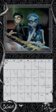  Nástěnný kalendář CORPSE BRIDE 2026  