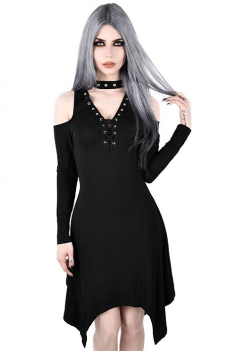 Gothic šaty KILLSTAR Onyx Fall-Deep KSRA000261  