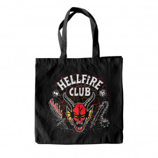 Plátěná taška STRANGER THINGS - HELLFIRE CLUB - TOTE BAG