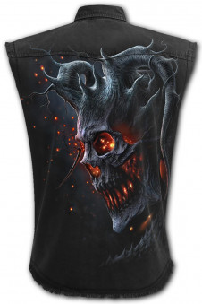 Košile bez rukávů/Vesta Spiral DEATH EMBERS DW278880