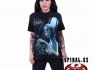 Spiral Unisex Tričko HORROR - CORPSE BRIDE - GLOW IN THE DARK Spiral Unisex Tričko HORROR - CORPSE BRIDE - GLOW IN THE DARK