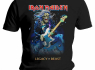 Pánské tričko Iron Maiden - Eddie on Bass Rock Off IMTEE73MB  
