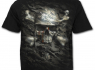 Metalové tričko Spiral Upíří lebka CAMO-SKULL TR417600  