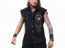 Motorkářská KOŠILE bez rukávů/Vesta Spiral DOTD BIKERS XXXXL  