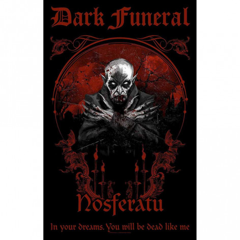 Vlajka Dark Funeral - Nosferatu  