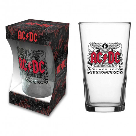 Sklenice na pivo AC/DC - BLACK ICE - 570ml  