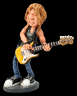 Figurka kytarista Dave  