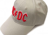 Kšiltovka/čepice AC/DC - Red Logo (Sand)  