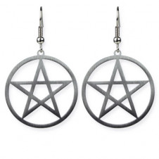 Náušnice chirurgická ocel PENTAGRAM ECHT-SO4104B