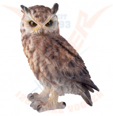 Figurka Sova VÝR - Owl brown standing