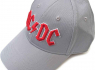 Kšiltovka/čepice AC/DC - Red Logo (Grey)  