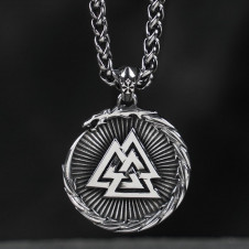 Přívěsek chirurgická ocel VIKING Valknut Dragon