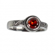 Prsten chirurgická ocel Spiral Red  
