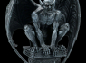 Dekorativní soška Gothic Gargoyle with wings  