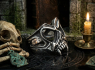 OCELOVÝ PRSTEN LEBKA Skull Mask  
