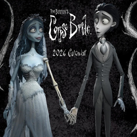  Nástěnný kalendář CORPSE BRIDE 2026  
