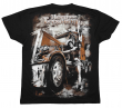 Motorkářské tričko KAMION - TRUCKERS ORANGE  