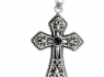 Přívěsek chirurgická ocel Kříž Ancient Lily Cross ECHT-SK4023  
