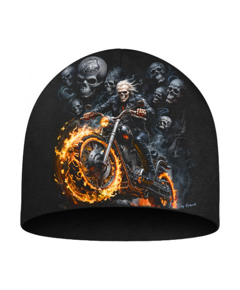Motorkářská Čepice/Kulich HELL RIDER  