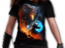 Tričko Spiral PÁN PRSTENŮ HOBBIT - GANDALF vs. BALROG INFERNAL DUEL...