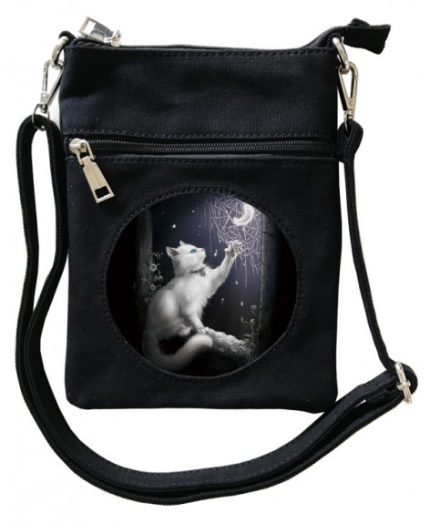 Kabelka crossbody kočka SheBlack Dragon Snow Kitten SBDMB05  