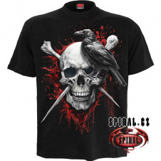 Metalové tričko Spiral DEATH RAVEN