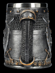 Půllitr korbel Knight Tankard with swords  